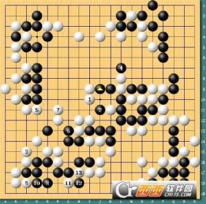 聂卫平对阵master围棋解析