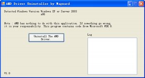 AMD Driver Uninstaller