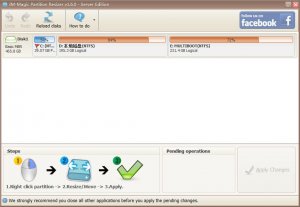 调整磁盘分区大小工具(IM-Magic Partition Resizer Server Edition 2014)