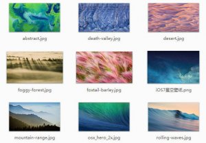 超高清Mac OS X Mavericks壁纸打包