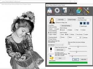 Laser Photo Wizard Pro(激光雕刻软件) v10.0